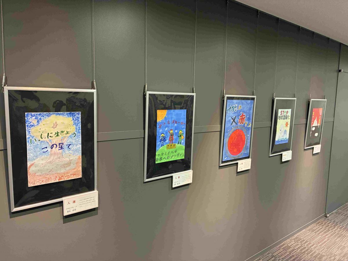 令和7年度入賞作品展示風景2