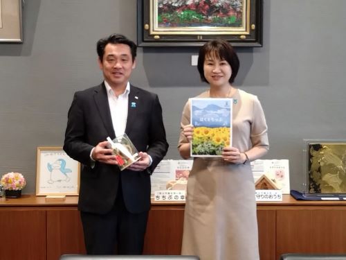 令和6年6月5日 北杜市長と面会