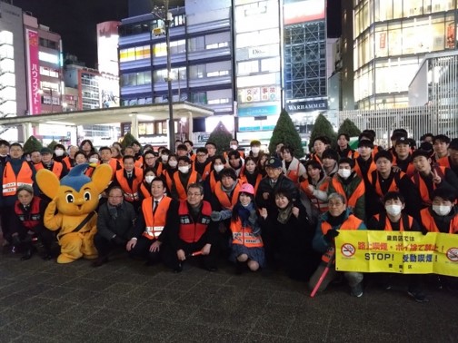 令和7年2月21日 池袋西口駅前環境浄化パトロール2