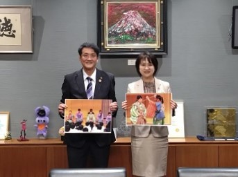 令和6年10月18日 名張市長と面会