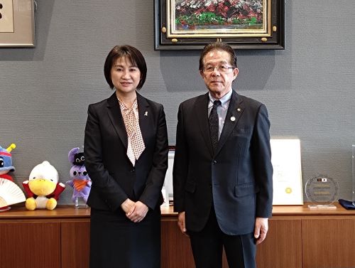 令和7年1月24日 埼玉県秩父市 北堀市長と面会