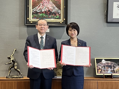 令和5年5月30日 大正大学との災害時要配慮者対策の推進に係る共同研究に関する覚書締結