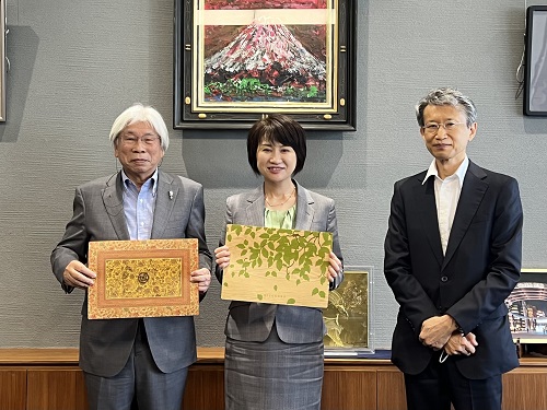 令和5年6月1日 水戸岡鋭治様と面会