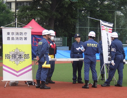 令和5年5月20日 豊島区総合水防訓練参加