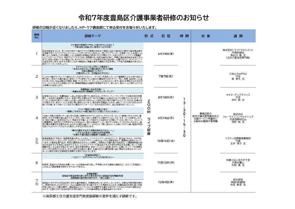 7kaigojigyoushakenshu