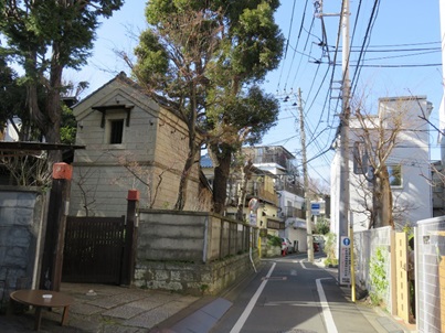 雑司が谷の住宅地