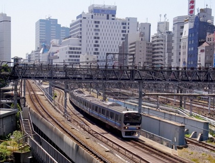 池袋大橋からの眺め