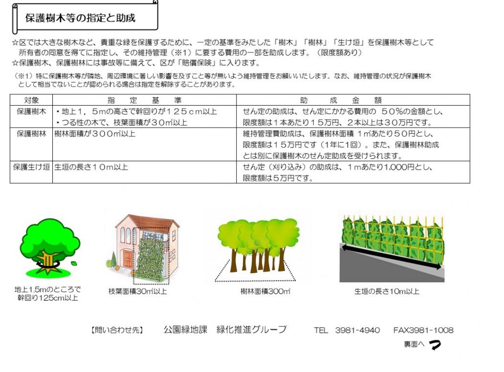 20230406‗保護樹木等の指定と助成