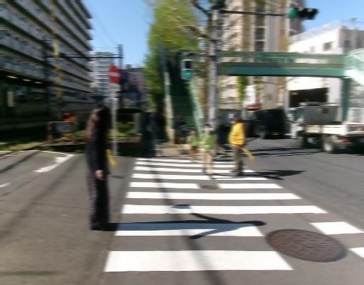 交通事故から守る取組み（高南小）
