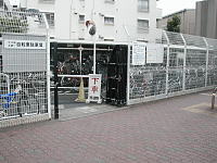 千川駅北第一自転車駐車場・外観