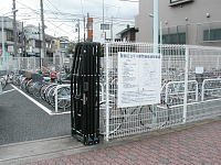 千川駅北第西自転車駐車場・外観