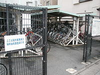 要町駅北自転車駐車場・外観