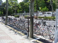 新大塚駅路上自転車駐車場（定期）外観写真