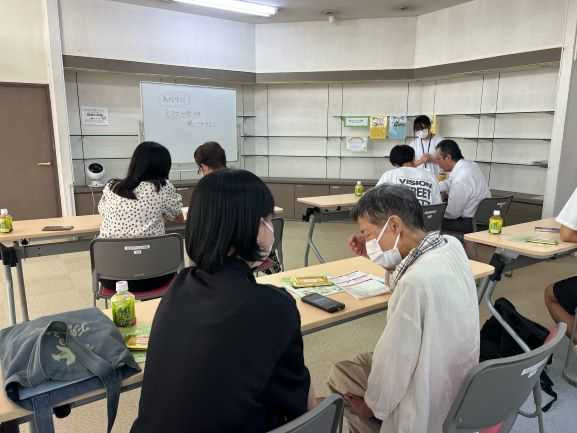 スマホ教室の様子