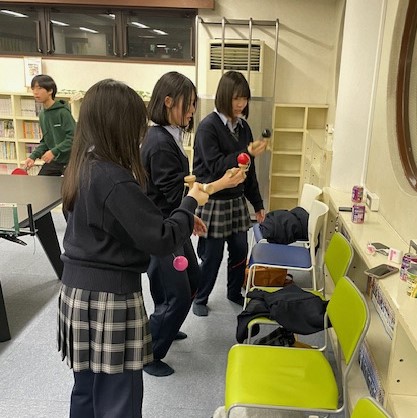 けん玉の様子