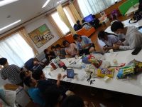 打ち上げの様子