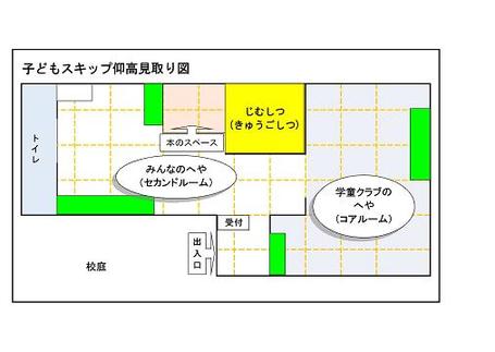 スキップ仰高見取り図