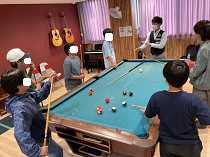 ビリヤード講習会1