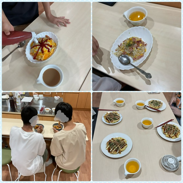 若者食堂で提供したごはん