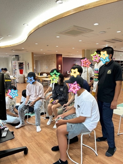 第二回テレビゲーム大会の様子