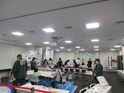 秩父・箕輪のブースの様子