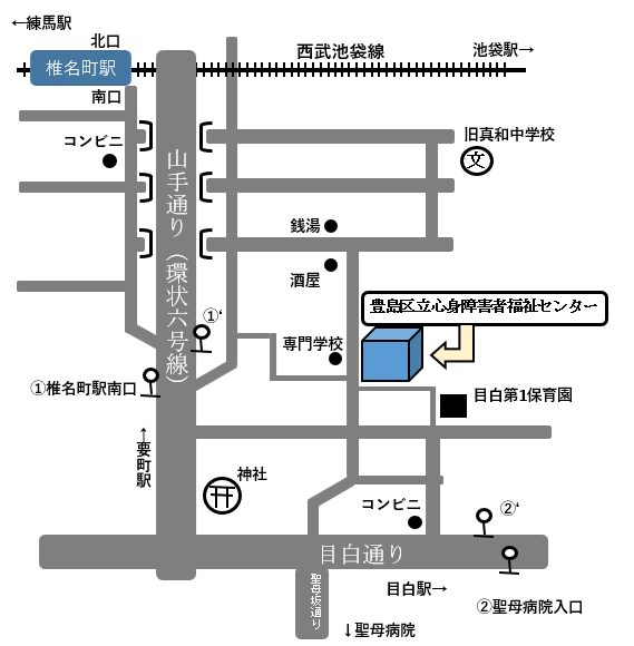 2026年7月6日時点地図データ（立教小学校標記削除）