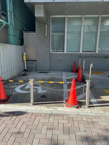 東池袋分庁舎車いす対応駐車場