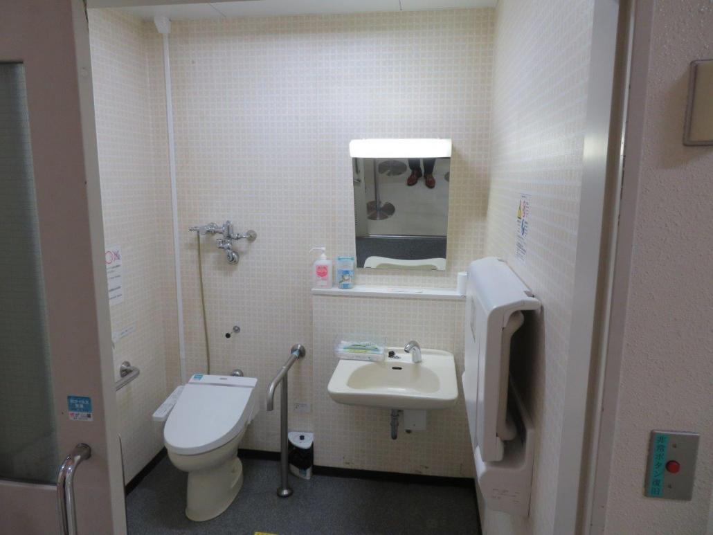 池袋防災館バリアフリートイレ設備