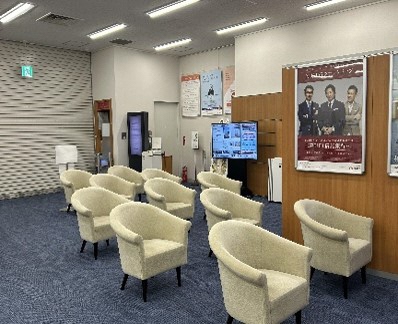 三菱UFJ信託銀行株式会社休憩スペース