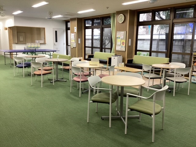 区民ひろば朋有休憩スペース