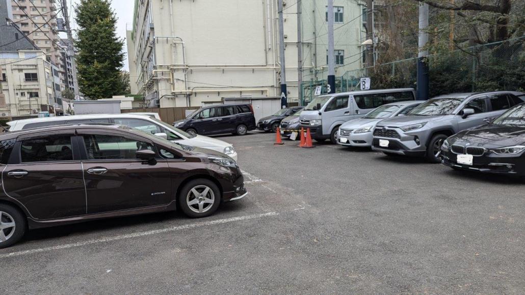 総合体育場一般駐車スペース