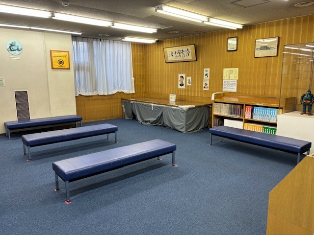 千早図書館休憩スペース