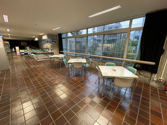豊島体育館休憩スペース