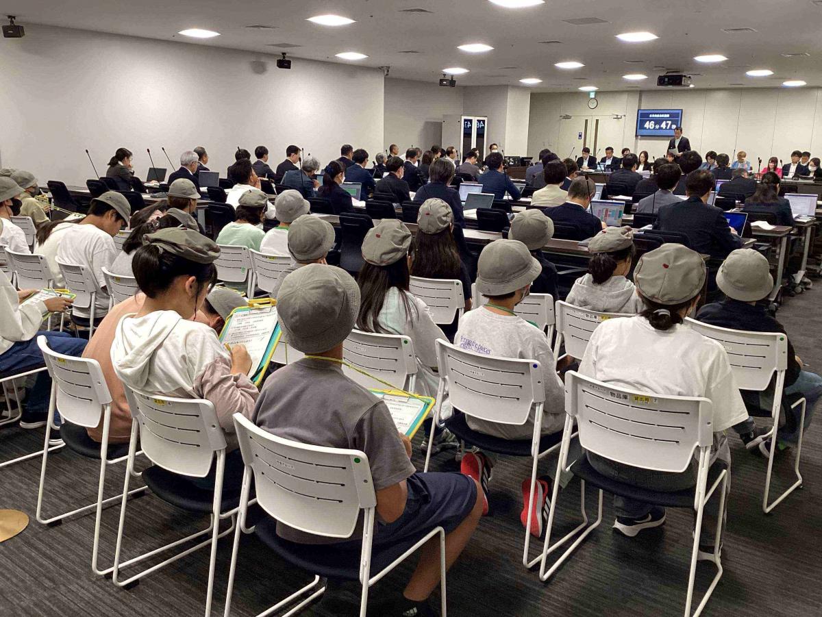 高松小学校議会傍聴写真