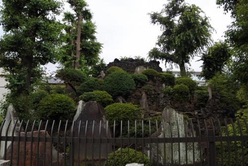 豊島長崎の富士塚