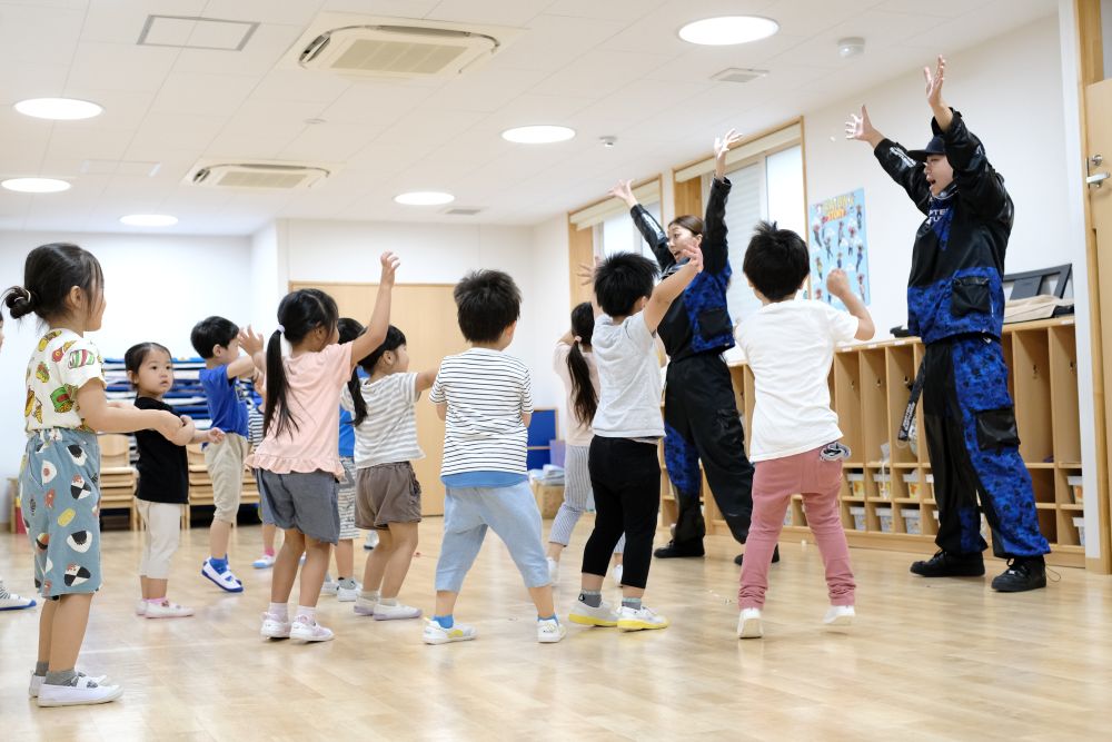 ラプチャーズ保育園ダンス体験会2