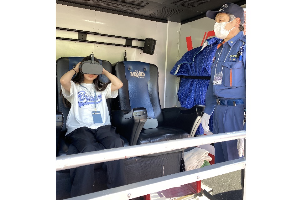 防災フェスVR体験