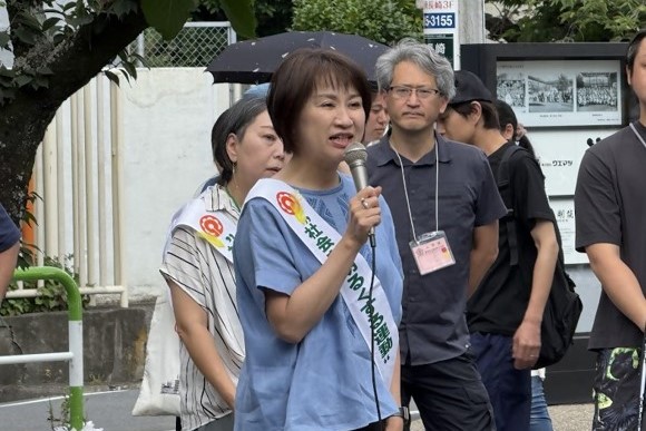 社会を明るくする運動　鼓笛隊演奏1