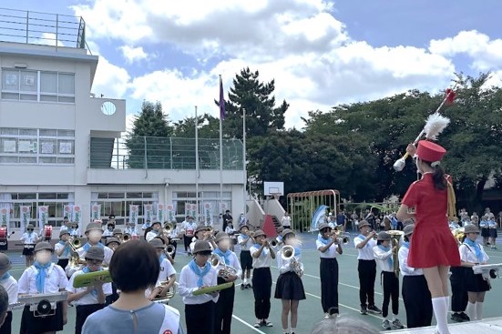 社会を明るくする運動　鼓笛隊演奏3