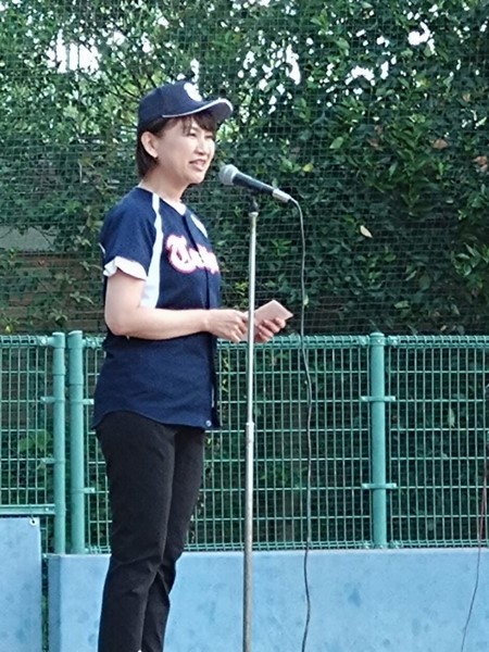 少年野球大会開会式1