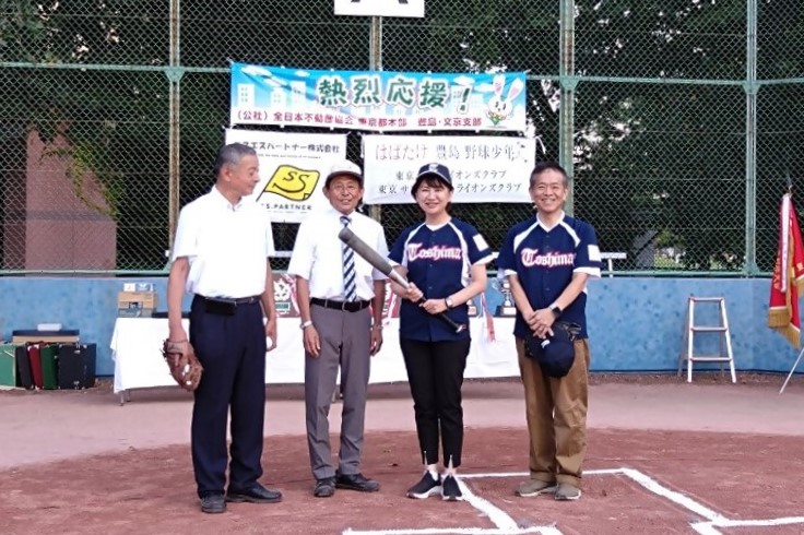 少年野球大会開会式2