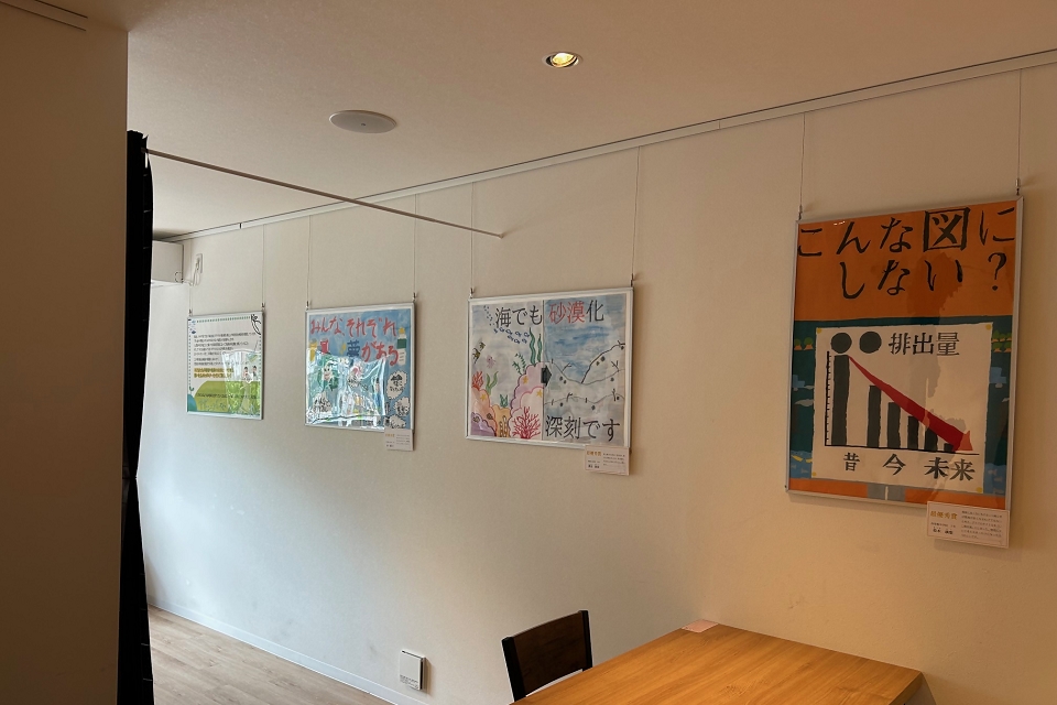 展示の様子