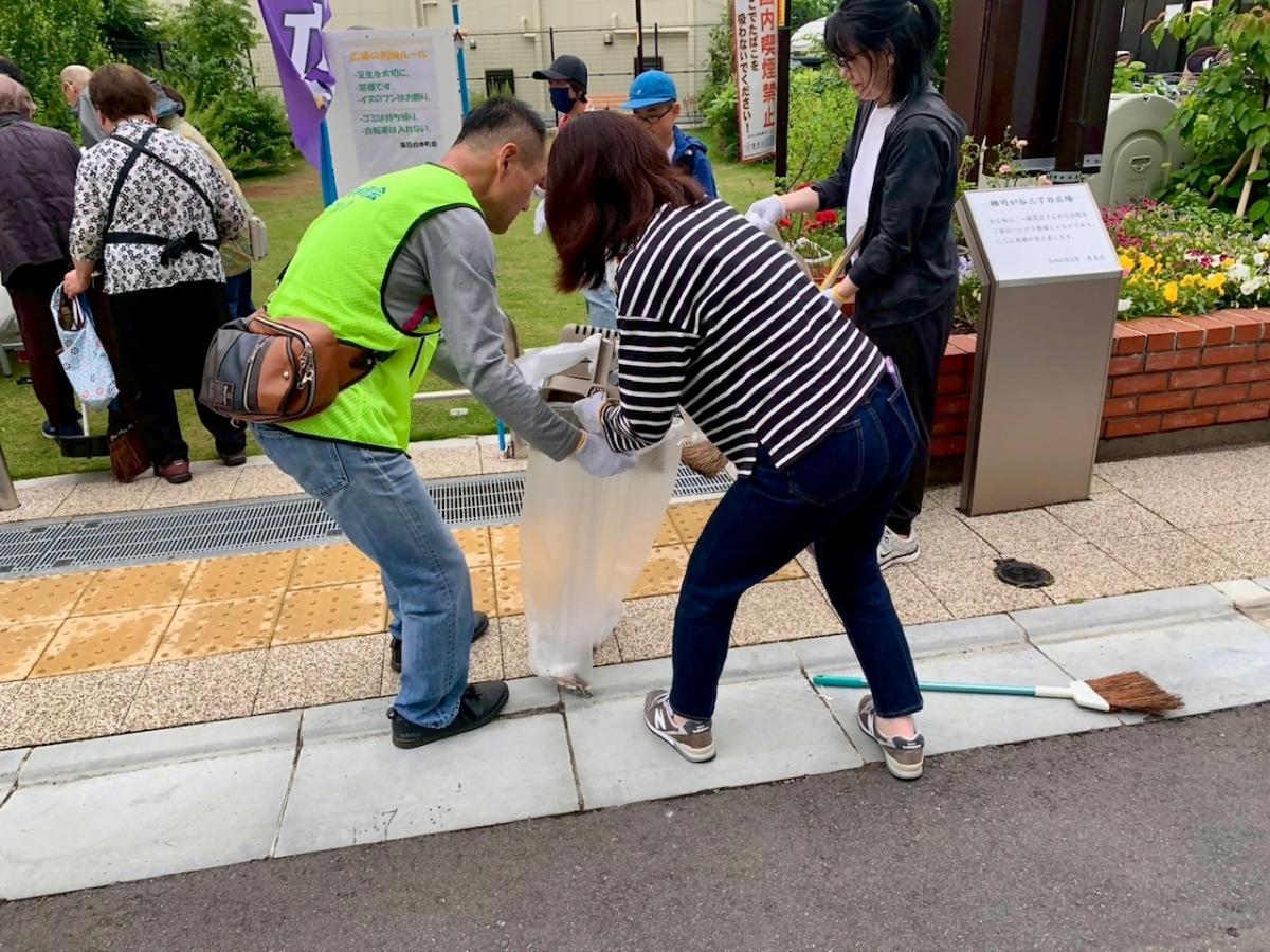 東目白本町会清掃活動2