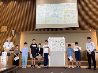 昨年度の意見発表会の様子