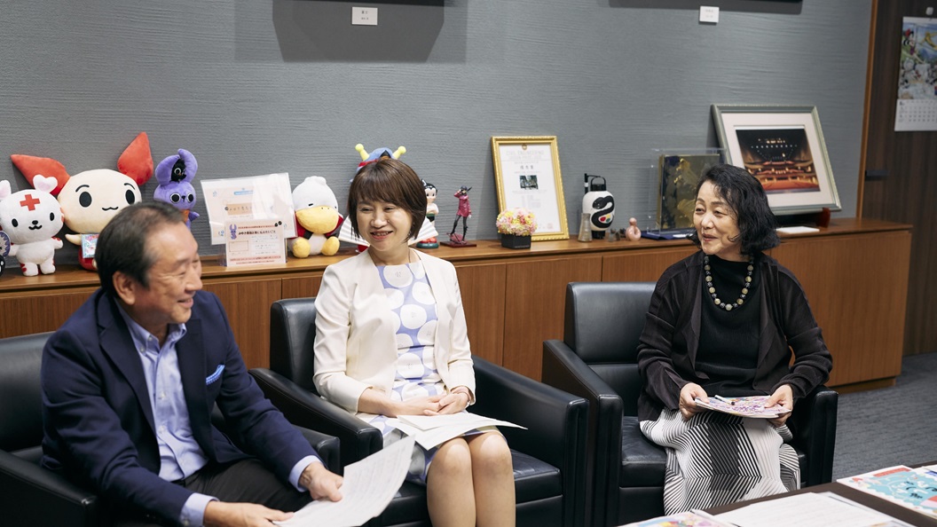 広報としま10月1日号対談の様子1