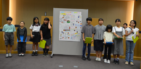 図書館チームの発表