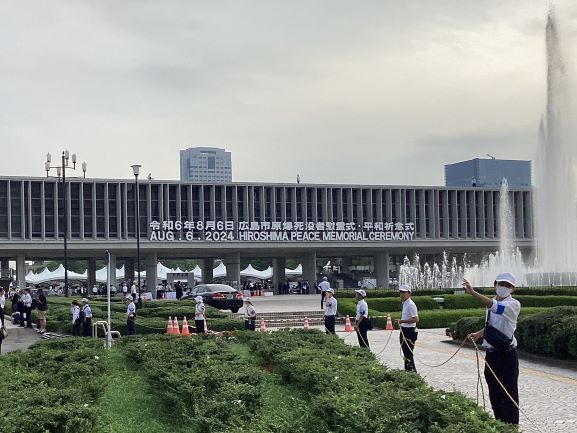 令和6年広島平和記念式典会場