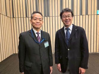 実行委員長との写真