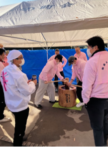 染井よしの町会餅つき3