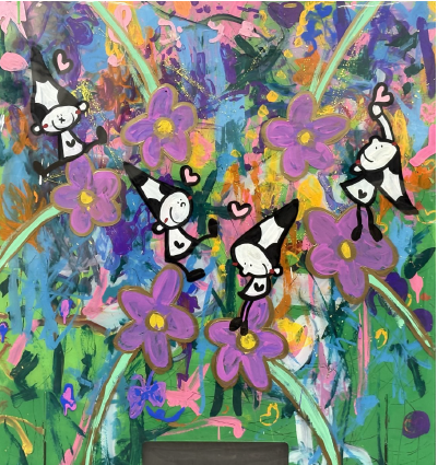 The earth laughs in flowers